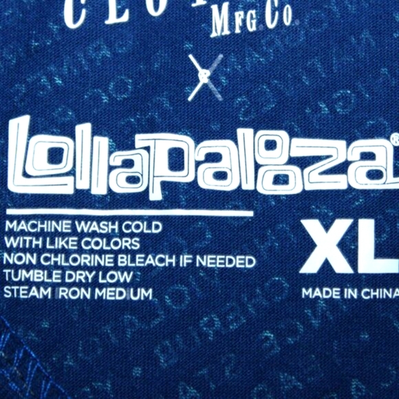 Brooklyn Cloth Lollapalooza 2023 T-Shirt XL - Picture 6 of 7